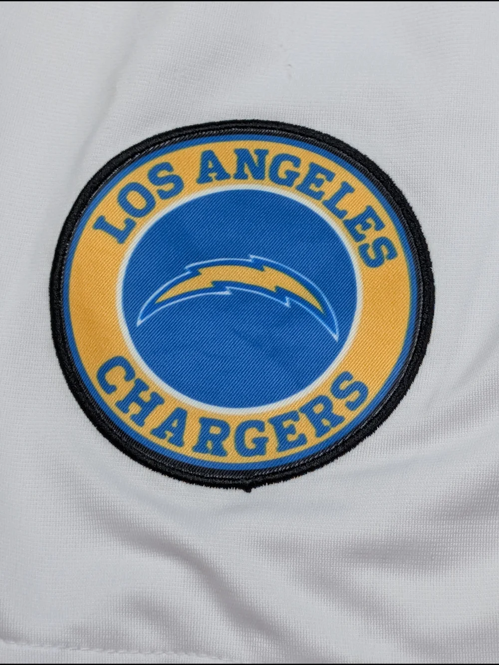 Los Angeles Chargers White Basketball Shorts Mens Size L Retro Streetwear